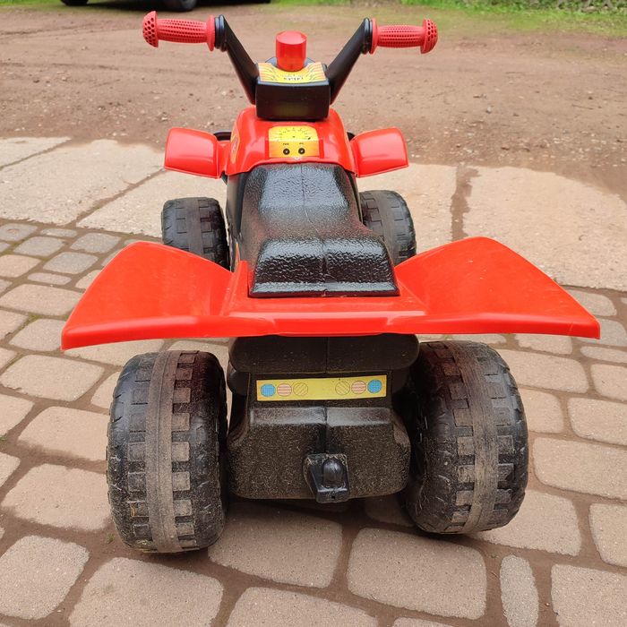 Quad na pedały BJ Plastik czerwony