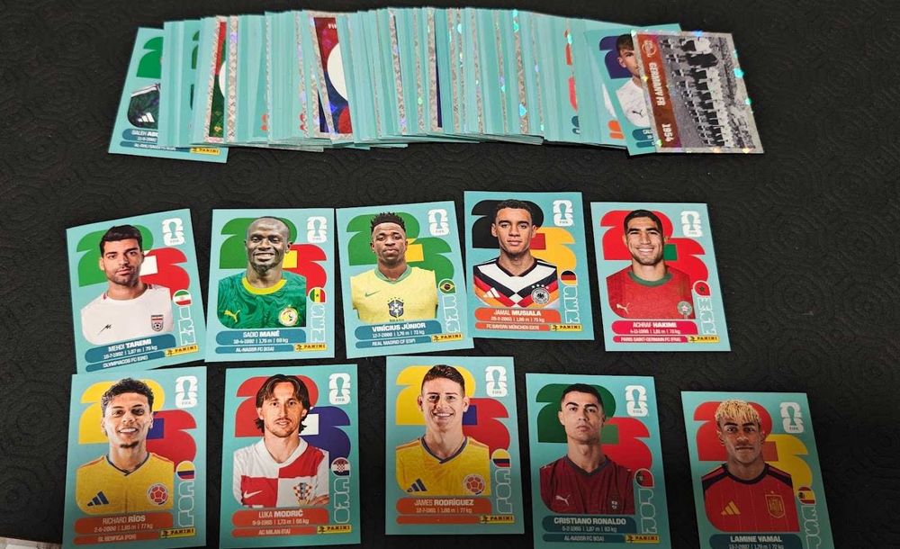 Lote 400 cromos mundial 2026 panini