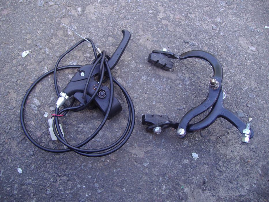 Электросамокат детский (рама,вилка,руль,бокс,накладка)