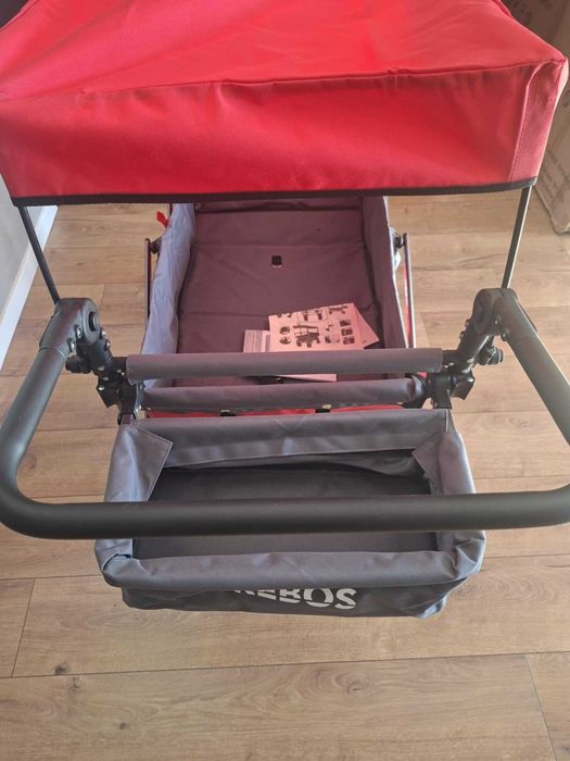 Wozek reczny z dachem Luxus Arebos