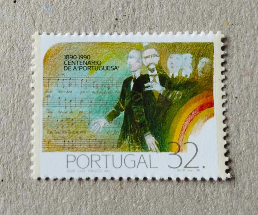 Série nº 1930/31 – Datas da História de Portugal (5º grupo) - 1990