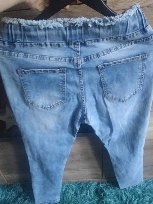Spodnie jeansowe L