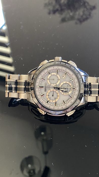 Zegarek męski Seiko Astron Solar SSE001J1