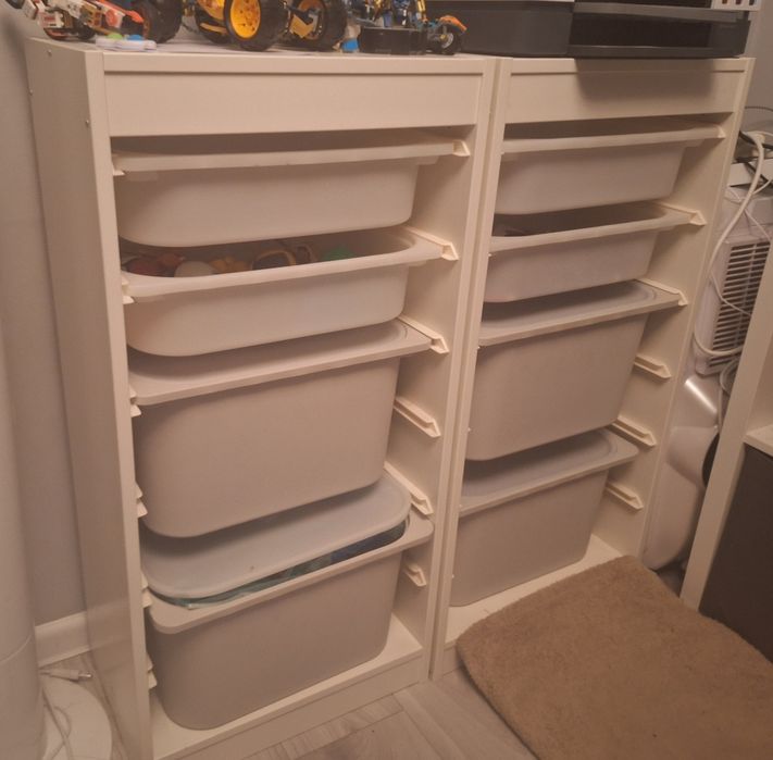 Ikea TROFAST- x2  z pojemnikami.