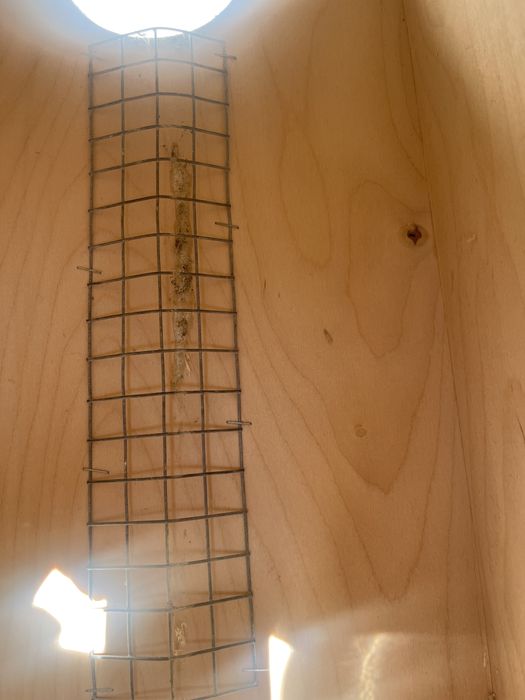 Ninho/gaiola para ave de médio porte