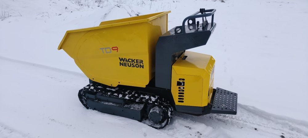 Wacker td-9 wozidło gąsienicowe benzyna