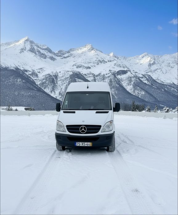 Mercedes Sprinter – Autocaravana 4 lugares • Muito económica • Totalmente autónoma - doc como autocaravana, 4 lugares