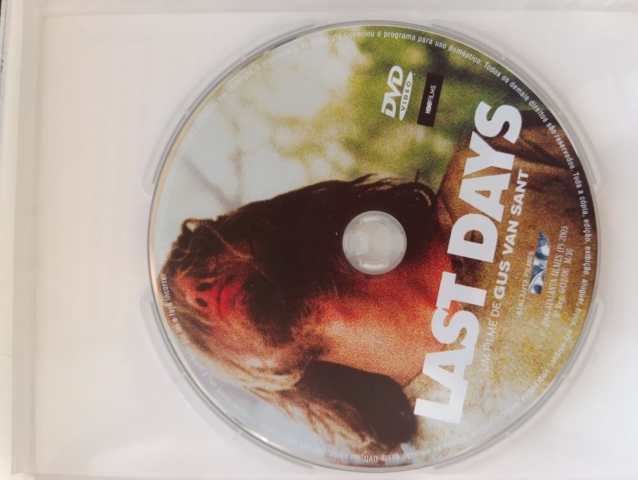 DVD last days últimos dias