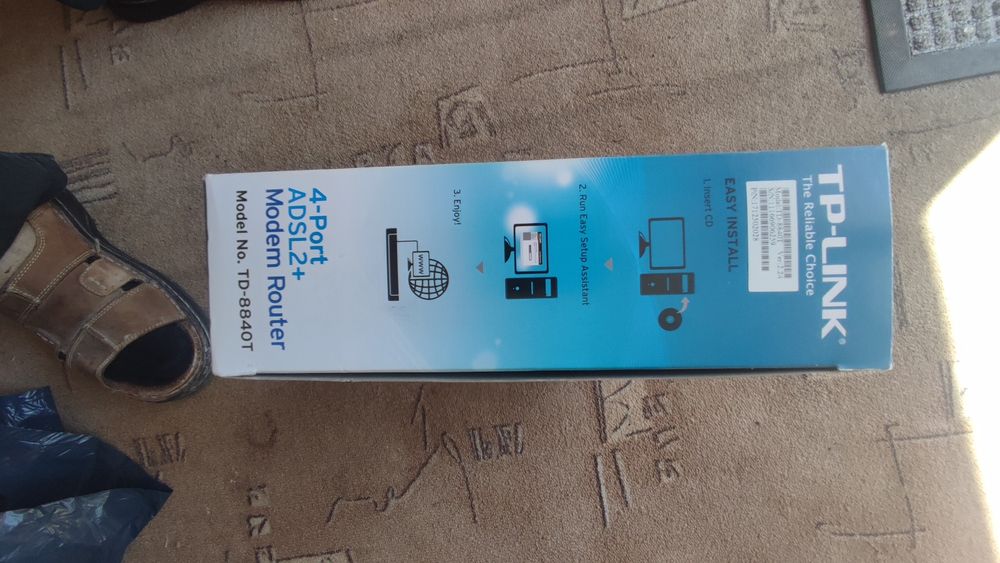 Oddam modem TP link