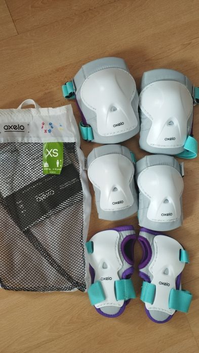 Nowe ochraniacze Oxelo Decathlon  na kolana, łokcie, nadgarstki rozm. XS