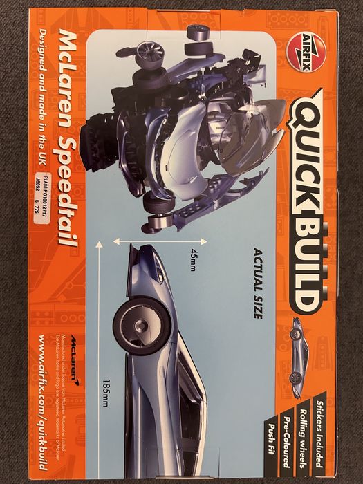 Samochód do składania Airfix MacLaren QuickBuild