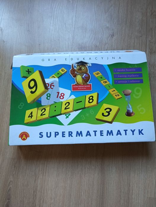 Gra edukacyjna super matematyk