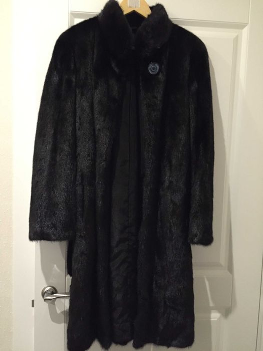 шуба норковая натуральная не крашенная S-M 42-44