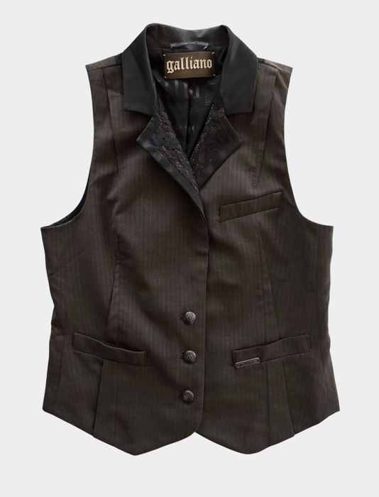 Жилет з мереживом John Galliano