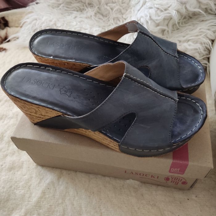 Buty klapki 39 Lasocki