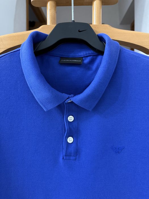 Поло Emporio Armani (оригинал). Размер по факту  L (50-52)