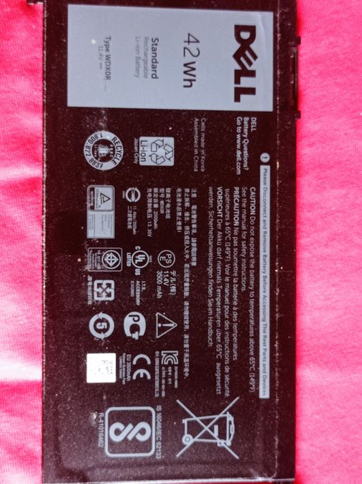 Pakiet baterii do laptopów Baterie