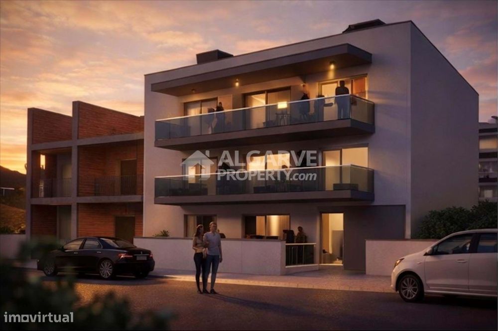 T1 com acabamentos de Luxo em Quarteira em Fases Finais de Construção