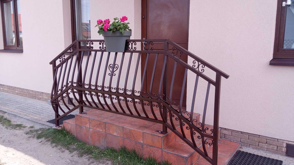 Balustrada barierka na schody balkon do domu elegancka wzór PB220
