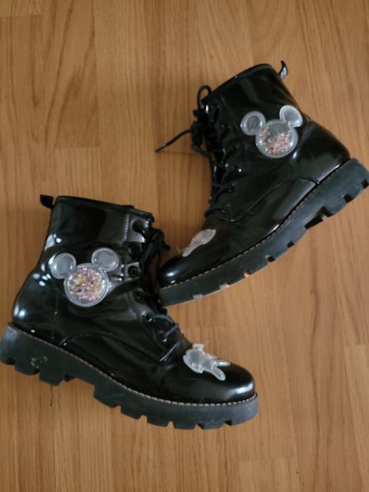 Buty zimowe trepy wysokie Reserved Disney Myszka Mickey