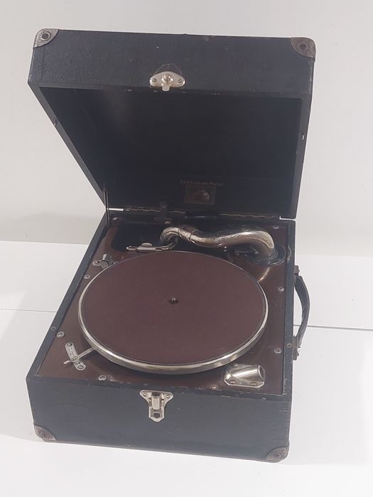 Gira discos antigo Marca:La voix de son maitre