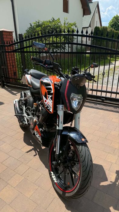 KTM Duke 125, 2012 rok., przebieg 13,5 tys.