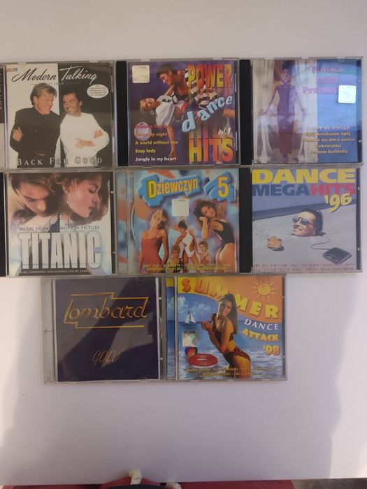 Zestaw płyt CD stan bardzo dobry