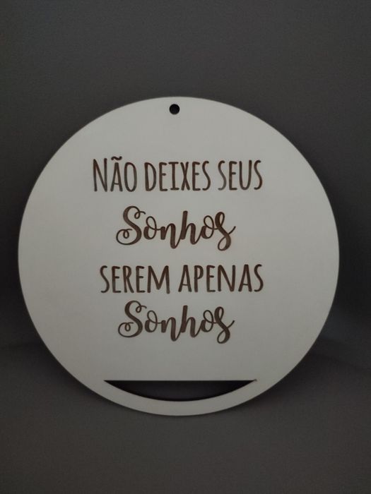 Placa para espanta espíritos