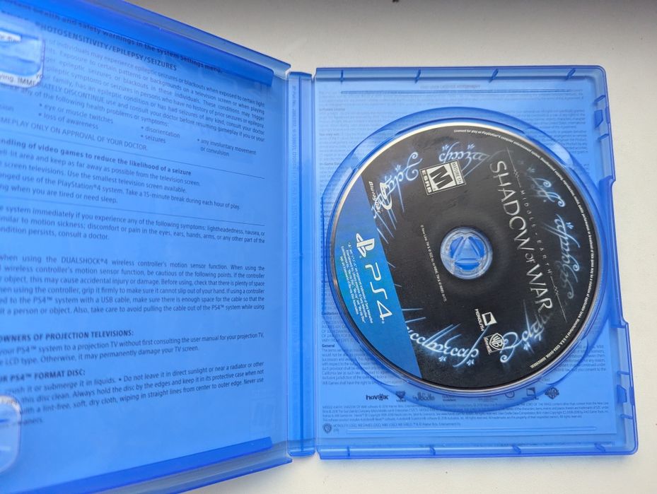 Shadow of War ігри игры диски на PS4 PS5