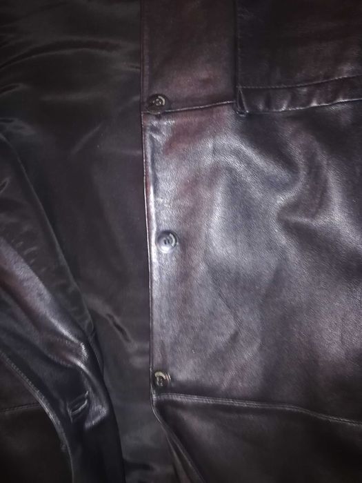 Casaco de pele genuína