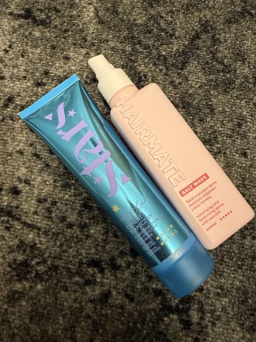Zestaw kosmetykow do wlosow stars cement Spray teksturyzujacy hair mate salt wave volume objetosc