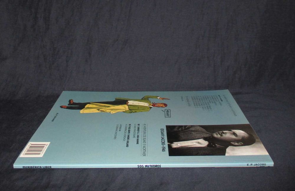 Livro BD SOS Meteoros Blake e Mortimer Meribérica 2000