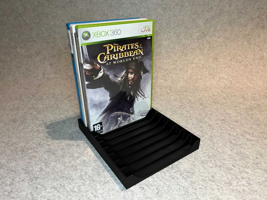 Stojak podstawka na 10 gier PC, PlayStation, Nintendo, Xbox