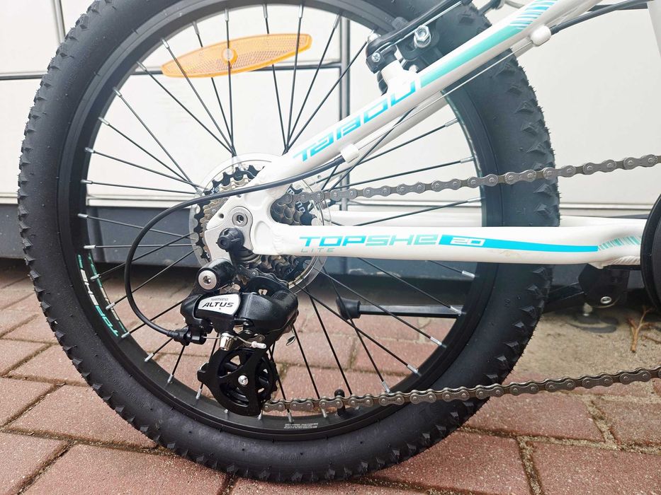 Tabou Topshee Lite 20" - Ultralekki rower dziecięcy - 8,9 kg!