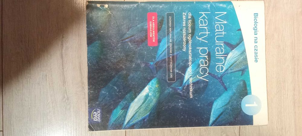 Maturalne karty pracy 1 Biologia na czasie zakres rozszerzony Nowa Era