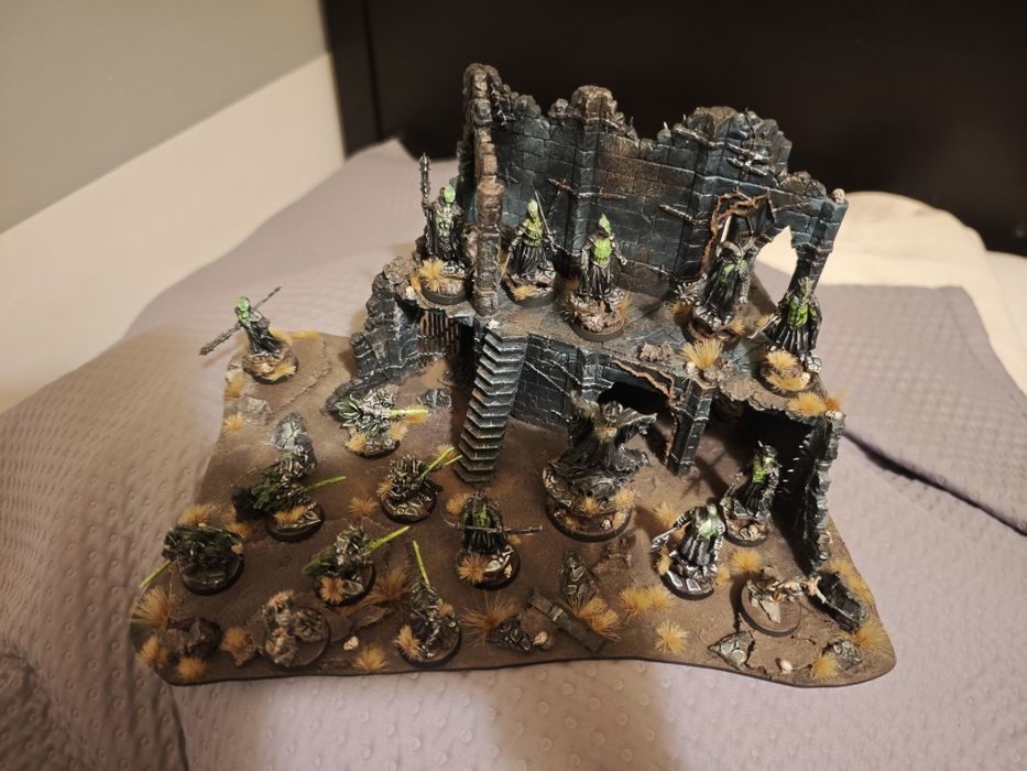 MESBG Diorama Rise of the necromancer dol guldur