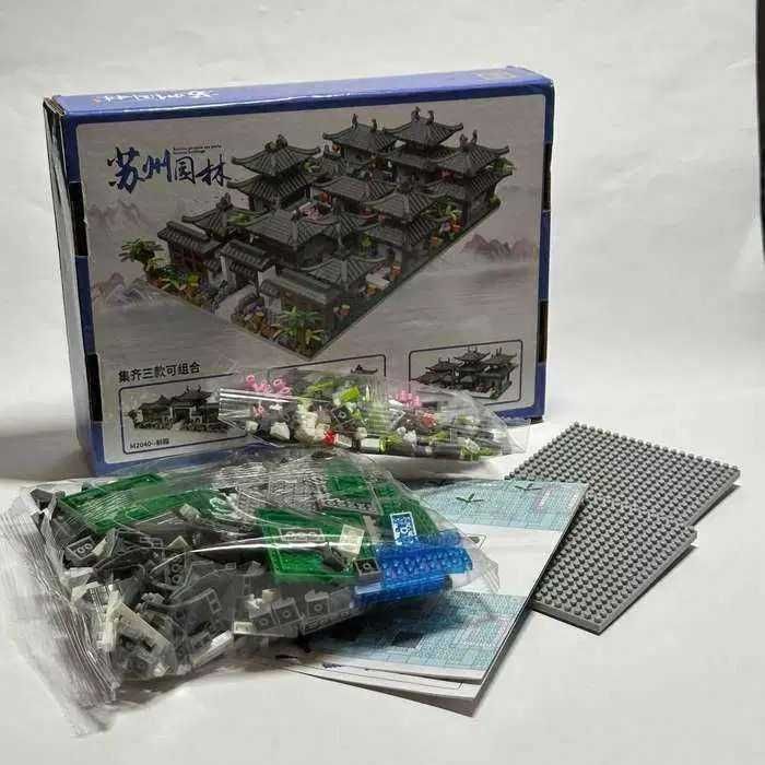 Klocki Japoński Pałac Wioska Osada Suzhou Anime Manga Lego NOWE