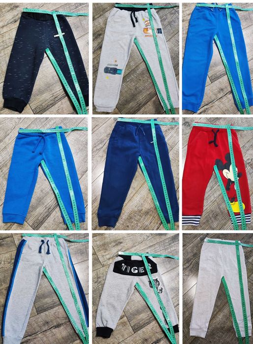 Штани утеплені/двуніть/хлопок, р. 3-36міс., 62-92, 98-116, 3-6 роки