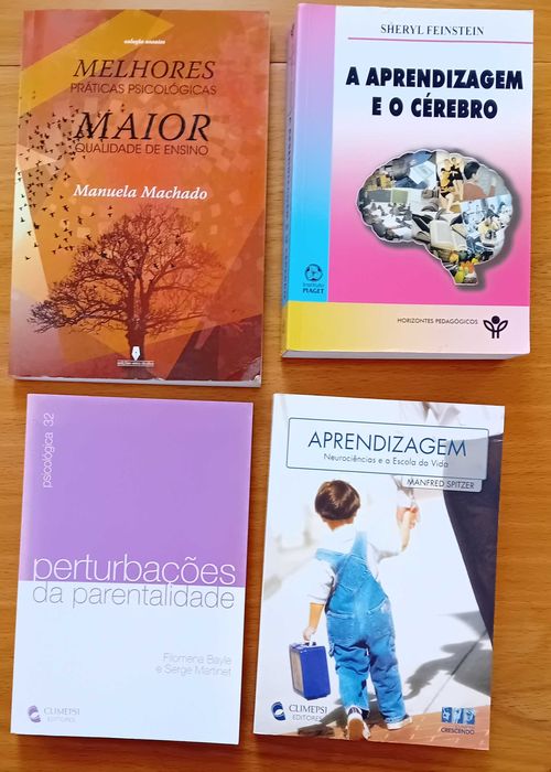Livros sobre Psicologia Clínica e Educacional