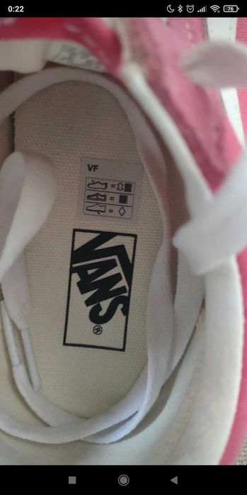 Ténis VANS rosa - ideais para o Verão