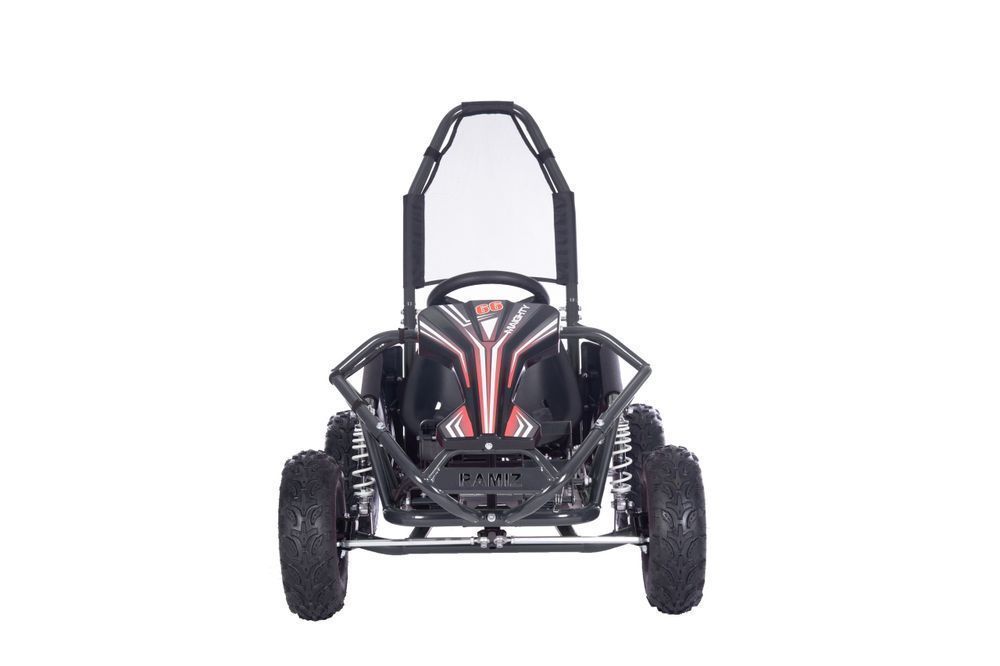 Buggy gokart MAIGHTY Czarny pojazd elektryczny - EkstraZabawki.pl