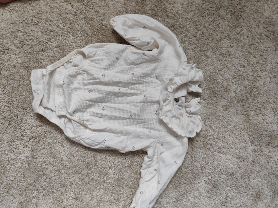 Body niemowlęce hm h&m bawełna rozmiar 56