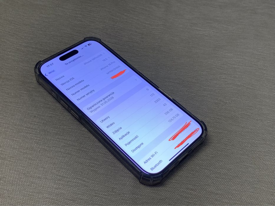 Apple iPhone 16 Pro 256GB Bat100%