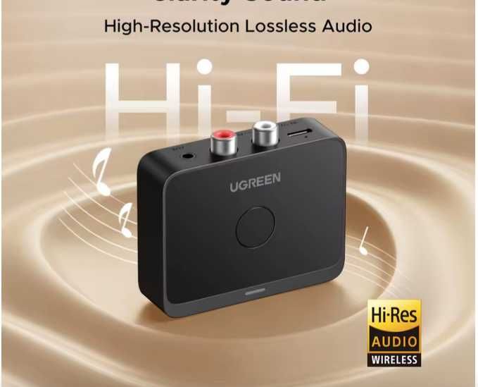 Блютуз ресивер Ugreen LDAC приемник Receiver Bluetooth BT505