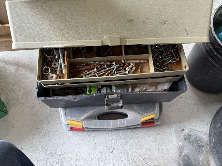 Caixas para parafusos com divisorias 3 caixas