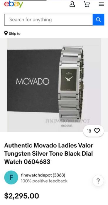 Годинник Movado 89.C1.1432 Swiss made Sapphire