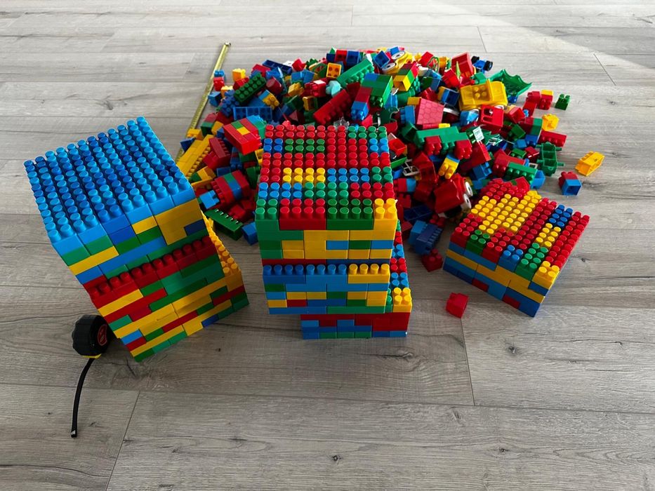Klocki kolorowe 10 kg
