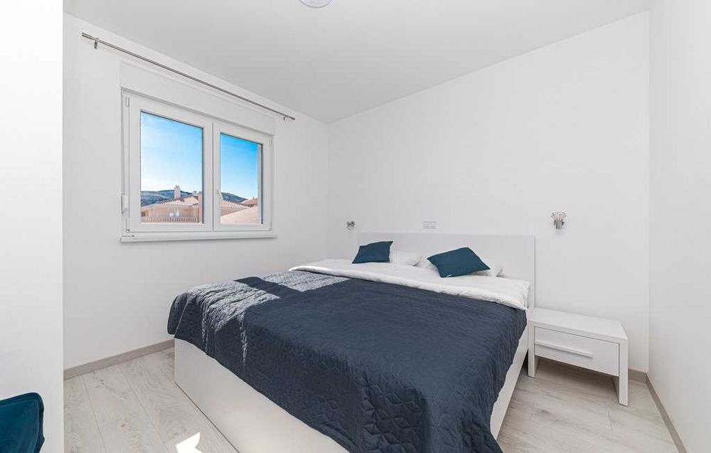 Wakacje, Chorwacja, okolice miasta Trogir, ładny apartament dla 5 osób