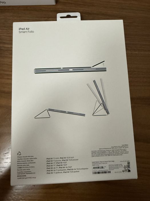 iPad Air 11 M4 128gb + Apple Pencil Pro + Capa Smart folio