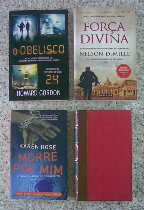 Livros - ficção - vários géneros